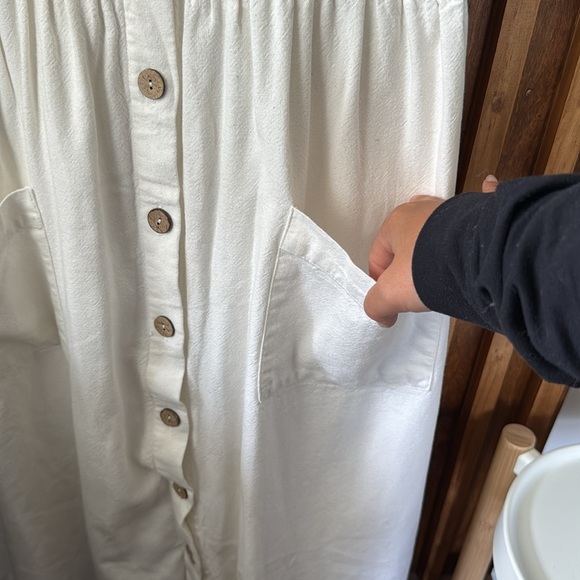 PANDO GROVE Midi Buttoned Front Pleasant Dress. Size S - Picture 4 of 8